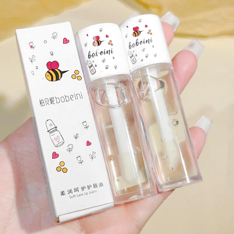 Moisturizing Skincare Lip Balm, Hydrating Comfort Plant Extract Lip Care Lip Oil, Moist & Tender Lip Repair Treatment, Hydrating Lip Skincare Moisturizer Product