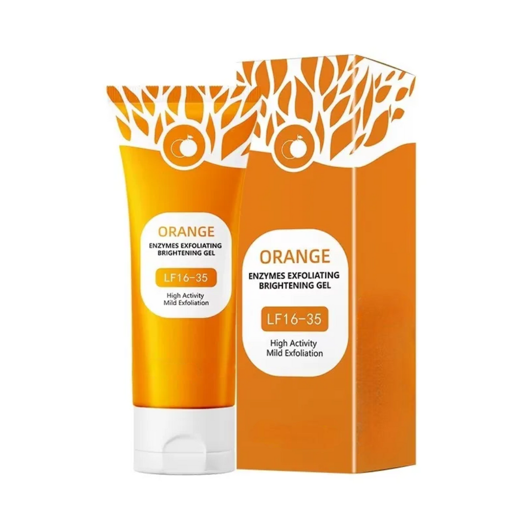 Orange Facial Exfoliating Gel – Deep Moisturizing & Gentle Pore Cleansing Scrub